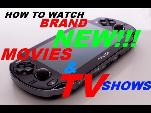 how to watch movies on ps vita