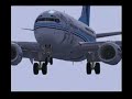 landing 737 at alicante with air traffic control  atc 