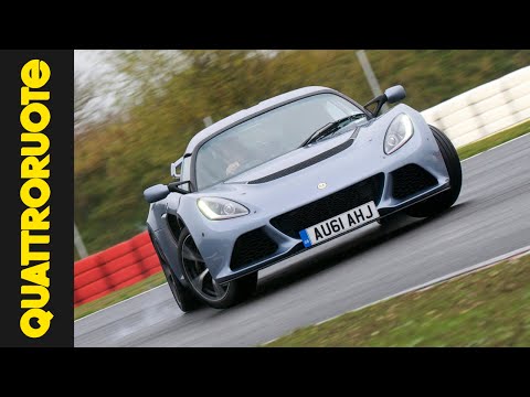Lotus Exige S 2014: sound e giro di pista