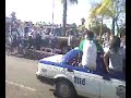 en el desfile de los jugadores