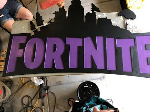 Fornite Sign - Maslow CNC