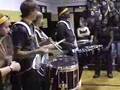 Western Guilford Marching Band Drum Line Black ice