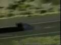 corvette chase with awesome crash at 160mph !