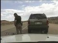 Utah Highway Patrol camera, shows  jared massey being taser