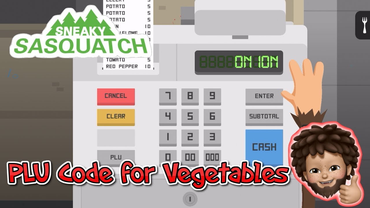 Vegetable PLU Codes