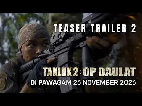 TAKLUK 2: OP DAULAT (TEASER TRAILER 2) DI PAWAGAM 26 NOVEMBER 2026 - Takluk 2: OP Daulat movie YouTube thumbnail