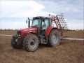 Massey Ferguson 6480 avec herse &agrave; ALTORF
