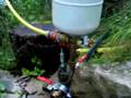 Ram pump - Bélier hydraulique vue globale