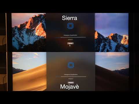 Speed Test MacOS Sierra vs Mojave