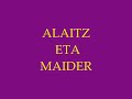 Alaitz eta Maider (esker ona)