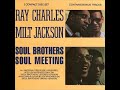 Soul Brothers is an album recorded by Ray Charles and Milt Jackson and released by Atlantic Records in 1958. The album was later re-issued in a 2 CD compilation together with the Charles / Jackson album Soul Meeting and included additional tracks from the same recording sessions not present on the original LP releases. *** Ray Charles -- piano, electric piano, alto saxophone Milt Jackson -- piano, vibraphone Billy Mitchell -- tenor saxophone Connie Kay -- drums Oscar Pettiford -- bass Skeeter Best -- guitar Kenny Burrell -- guitar