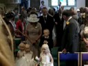 Vicky arrives at the church Vicky arrives at the church