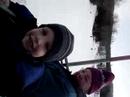 On the chairlift at Windham