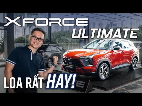 Mitsubishi XForce Ultimate chốt giá 705 TRIỆU: Loa hay khác biệt!