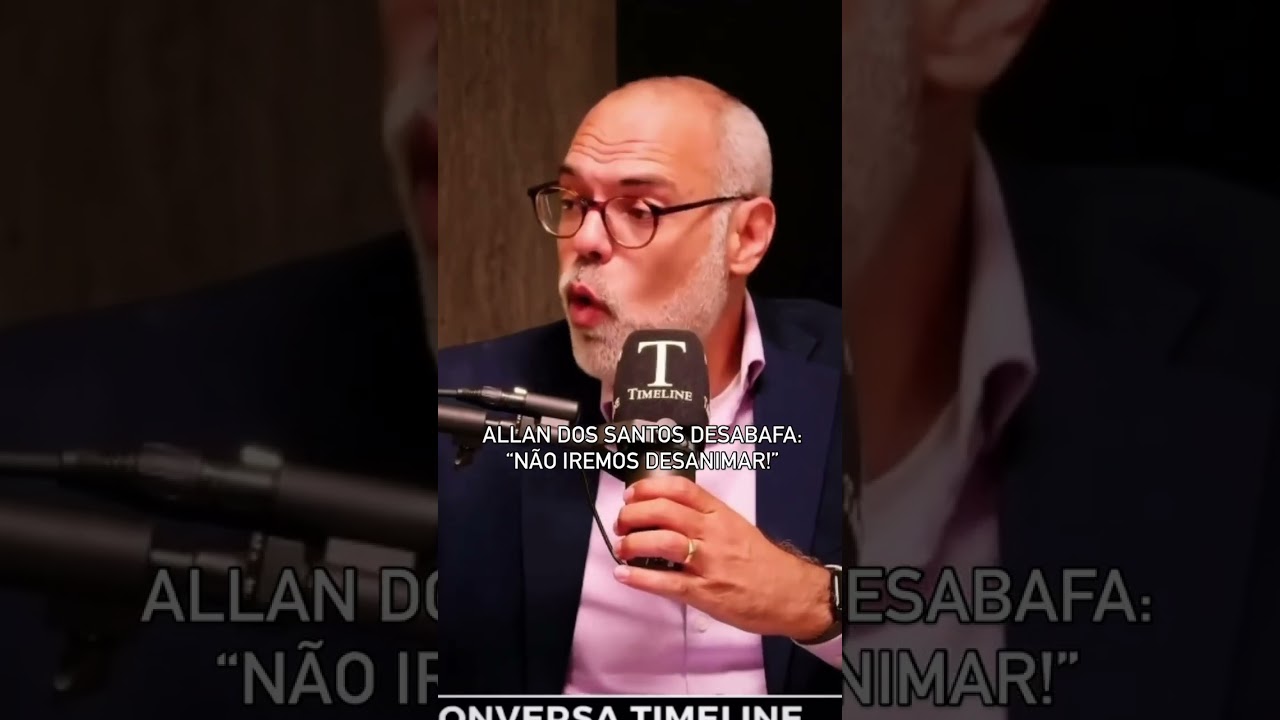 NÃO IREMOS DESANIMAR NUNCA #allandossantos