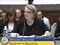 ED Oversight Hearing: Secretary Spellings