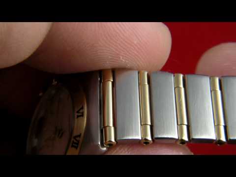 how to adjust omega constellation bracelet