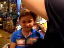 Madee gets her ears pierced