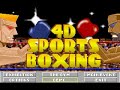 in this video from the old good game 4d sports boxing i beat sugar jay mack, the #3 ranked boxer opponent as fast as i can. the fight was 17th in my light heavy class boxer's career, and he beat sugar with tko at 1:35 on 1st round w/o cheating. note that it isn't possible to get to fight sugar having fought less than 16 fights b4. also note that i used the high simulation option in this fight, which makes the ai better (=tougher) than when the low simulation is chosen. this can be seen ...