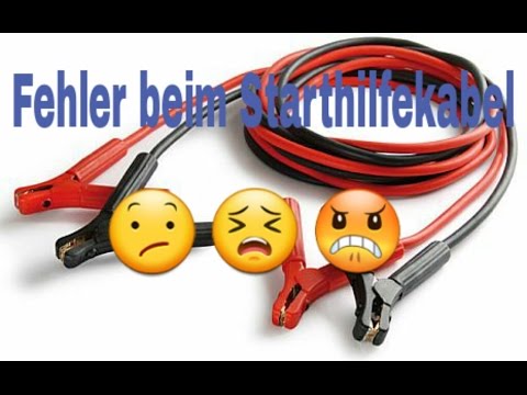 Starthilfekabel-Ihr fatalster Fehler zu glauben Starthilfekabel ist gleich Starthilfekabel