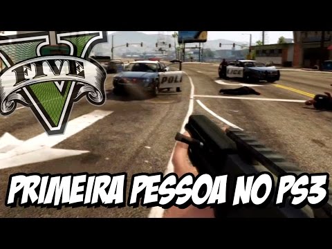 GTA V – Primeira Pessoa no Playstation 3 com MOD