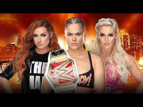 WWE Wrestlemania 35 Becky Lynch vs Charlotte Flair vs Ronda Rousey FULL Match