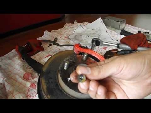 Honda, acura stuck disc brake rotor screws easy fix.
