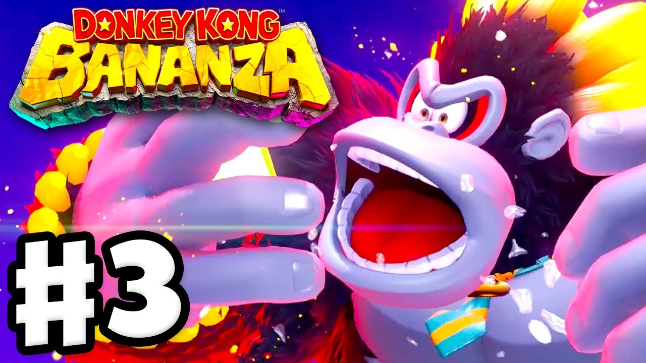 Stompenclomper Boss! Canyon Layer! - Donkey Kong Bananza - Full Gameplay Walkthrough Part 3