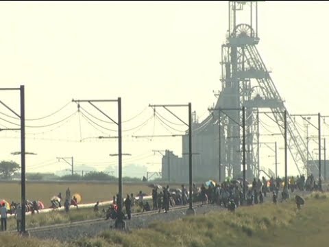 Action - For more stories visit http://www.enca.com/ May 21 - The mining industry is bracing for a stand-off over pay. Unions are pushing for hefty pay rises, but min...