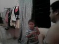 Kaylyn,erik y yo jugando a las peleas