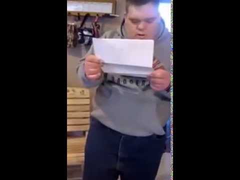 An 18 year old with Down Syndrome Gets Accepted To College. Watch!