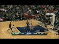 David West`s Touchdown Pass to Paul George for the Slam