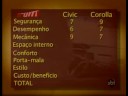 CIVIC X COROLLA(VRUM DO SBT COMPAROU)