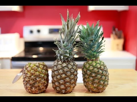 how to know pineapple ripe