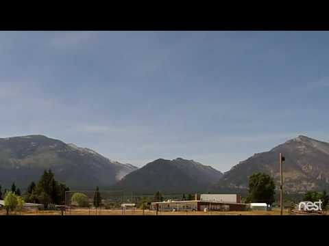 Incêndio na montanha