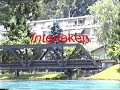 Zwitserland. Treinen tussen Kandersteg Spiez en Interlaken. Zwitserland. Treinen tussen Kandersteg Spiez en Interlaken.