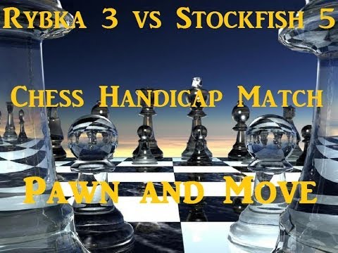 Rybka 3 vs Stockfish 5 Handicap Match Game 6