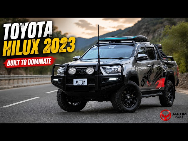 Toyota Hilux GR SPORT 2023 | 2.8L DIESEL | AT | RHD | HEAVY BULL BAR WITH LED LIGHTS | ROOF MOUNTED LED LIGHTS | HEAVY GTK video