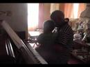 Mason Drew and Great GrandDad at the piano