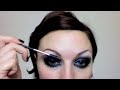 MAC Style Black - Smokey Blue Eyes tutorial Attention: During this video Nic refers to 'Black skin'. It has come to our attention that although this is correct terminology in the UK and most other countries, it may not be in the US. Apologies if this causes any offense.