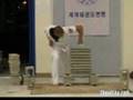 Failed karate / taekwondo punch