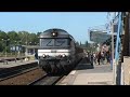 SNCF Diesel Hauled Departure from Abbeville to Paris