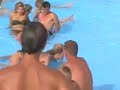 Crazy Girl Dances at Waterpark