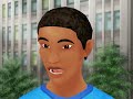 Webcam cartoon character