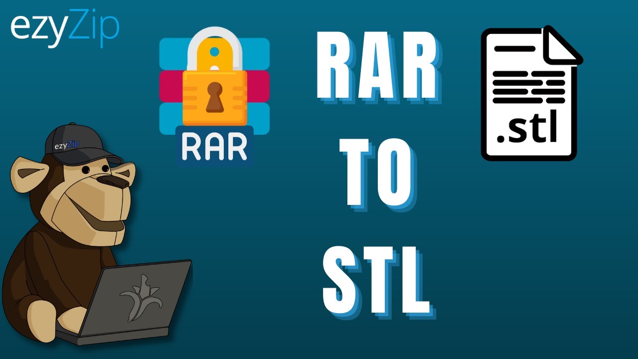 Convert RAR to STL Online. Quick, Secure & FREE! ezyZip