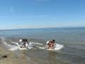 skimboarding at Wasaga