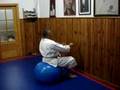Big Ball Stretching club kiaido karate barbate