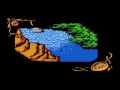 final boss of dungeon magic: sword of the elements (nes). boss owned and ending shown.