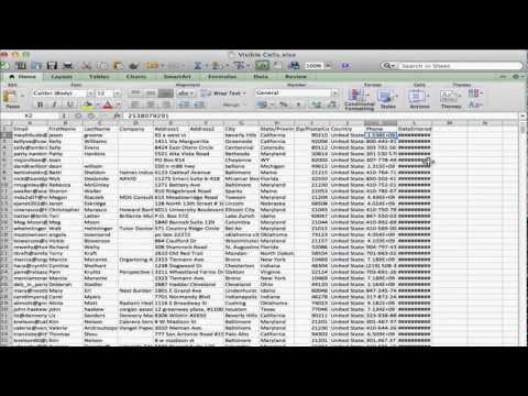 how to fit in a page in excel