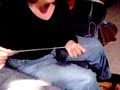 Spinning Yarn By Hand With A Flyer Wheel, Including a Join